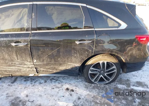 2017 Acura Mdx Advance z USA, uszkodzony, nr VIN 5FRYD4H84HB024208